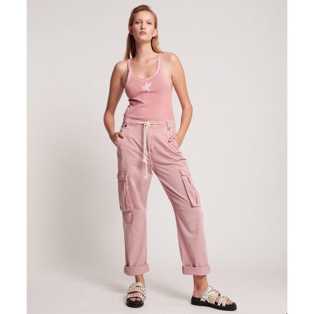 Teaspoon Safari Cargo Relaxed Pant Dirty Pink  Women Size 2…